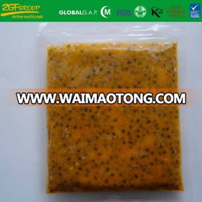 IQF frozen freeze passion fruit puree