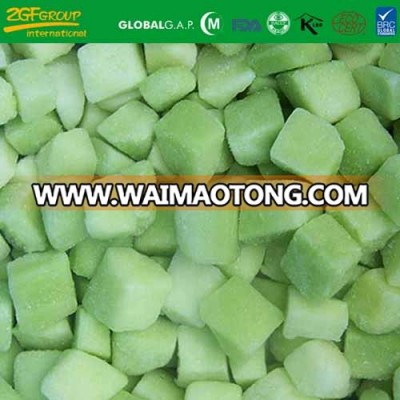 High quality quick frozen green hami melon bulk packing
