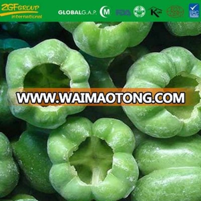 IQF freeze exporter of whole green pepper carton packing brc