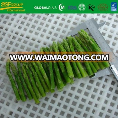 L7cm DIA5-8mm picnic green asparagus IQF