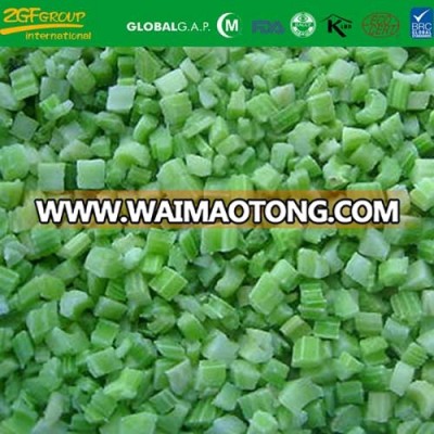 deep freeze IQF diced celery 10mm